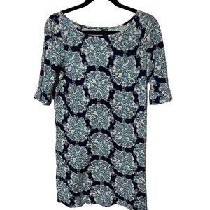 Lilly Pulitzer Seashell Short Sleeve Dress Garden Party Size Small